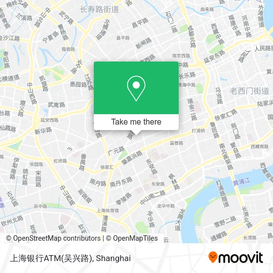 上海银行ATM(吴兴路) map
