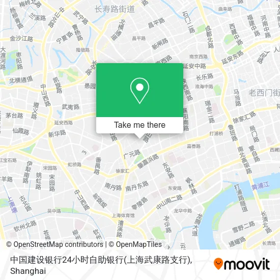 中国建设银行24小时自助银行(上海武康路支行) map