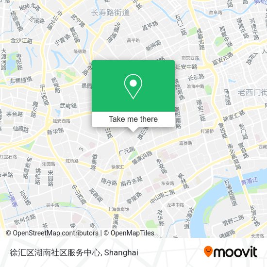 徐汇区湖南社区服务中心 map