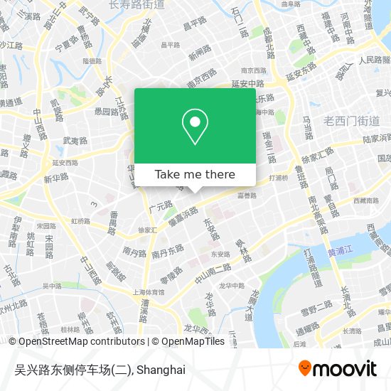 吴兴路东侧停车场(二) map