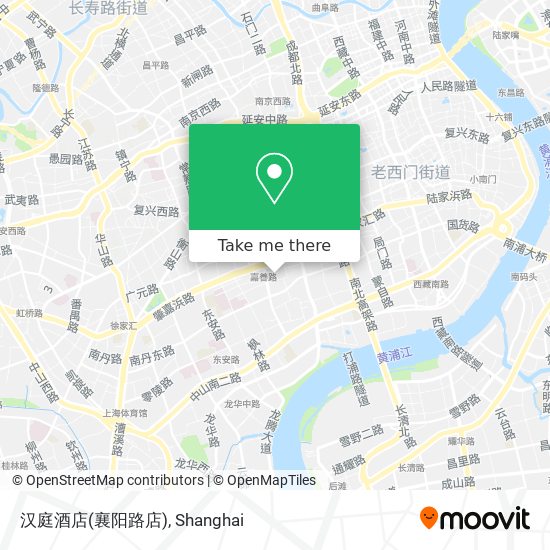 汉庭酒店(襄阳路店) map