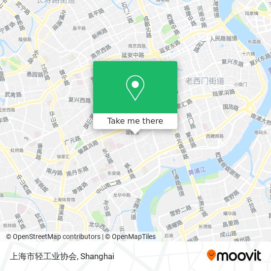 上海市轻工业协会 map