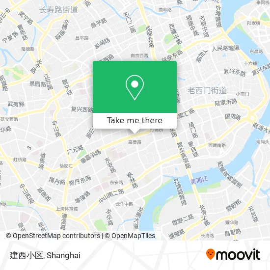 建西小区 map