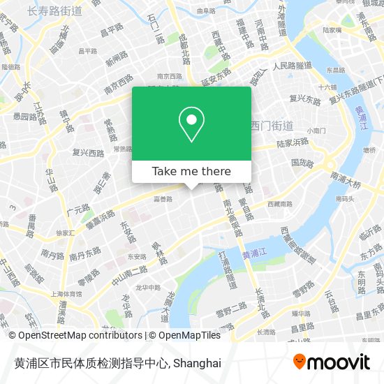 黄浦区市民体质检测指导中心 map