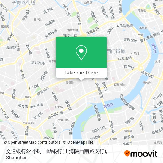 交通银行24小时自助银行(上海陕西南路支行) map