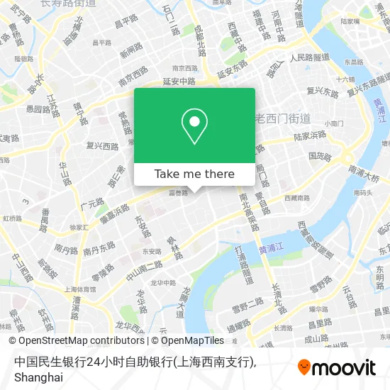 中国民生银行24小时自助银行(上海西南支行) map