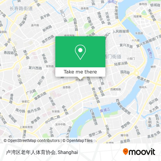 卢湾区老年人体育协会 map