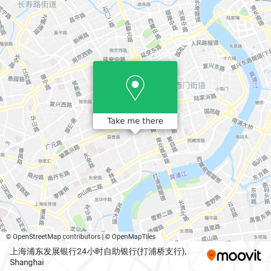 上海浦东发展银行24小时自助银行(打浦桥支行) map