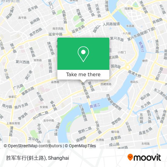 胜军车行(斜土路) map