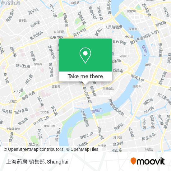 上海药房-销售部 map