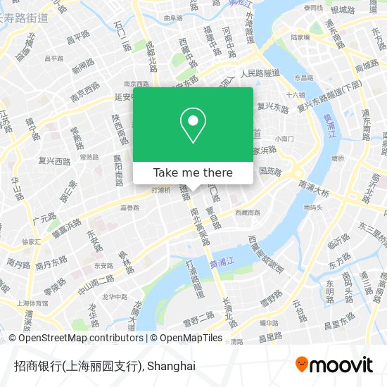 招商银行(上海丽园支行) map