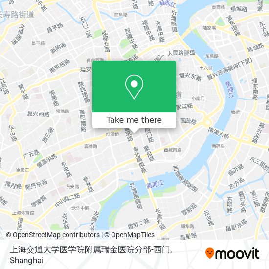 上海交通大学医学院附属瑞金医院分部-西门 map