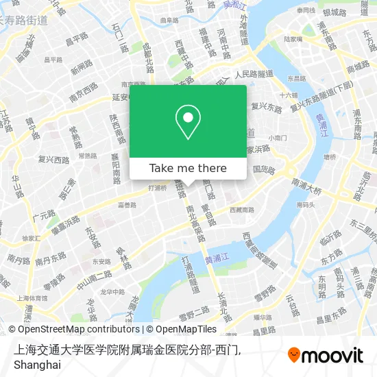 上海交通大学医学院附属瑞金医院分部-西门 map