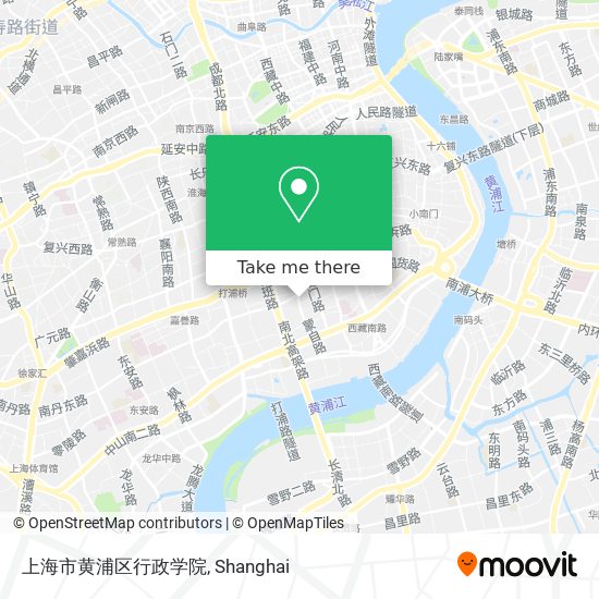 上海市黄浦区行政学院 map