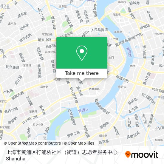 上海市黄浦区打浦桥社区（街道）志愿者服务中心 map