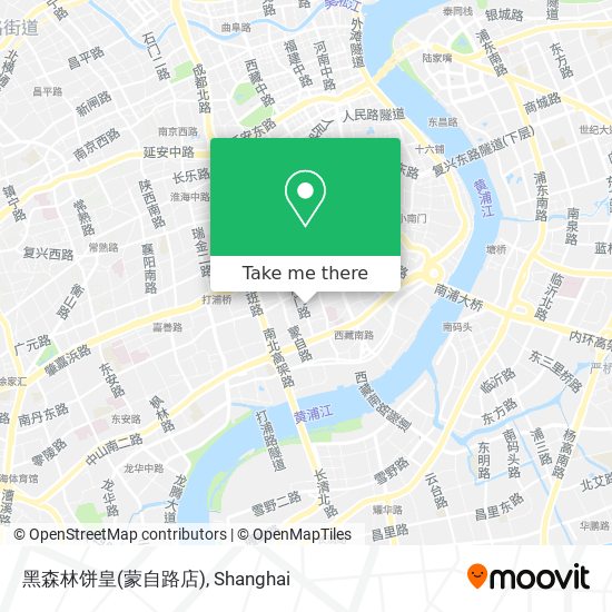 黑森林饼皇(蒙自路店) map