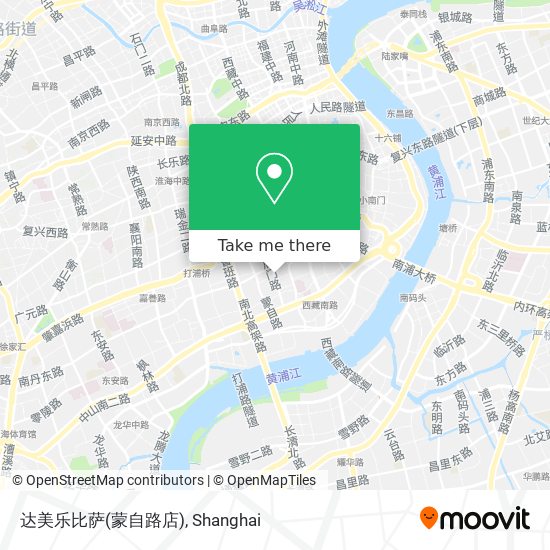 达美乐比萨(蒙自路店) map