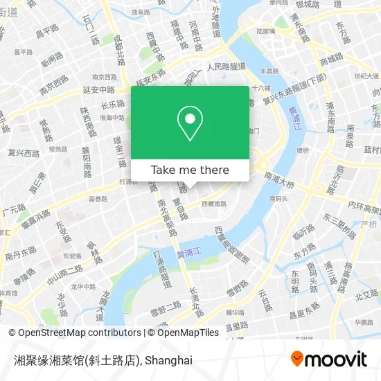 湘聚缘湘菜馆(斜土路店) map