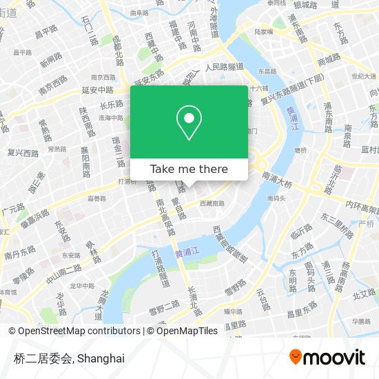 桥二居委会 map