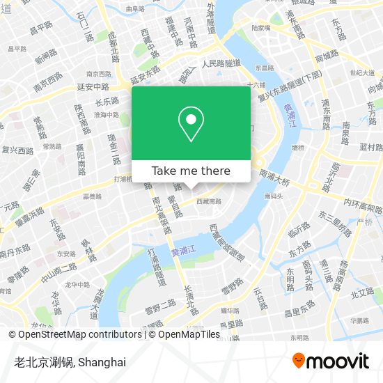 老北京涮锅 map