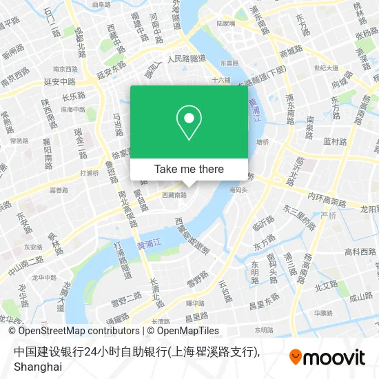 中国建设银行24小时自助银行(上海瞿溪路支行) map