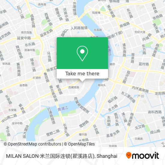 MILAN SALON·米兰国际连锁(瞿溪路店) map