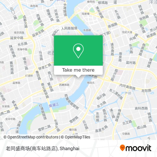 老同盛商场(南车站路店) map