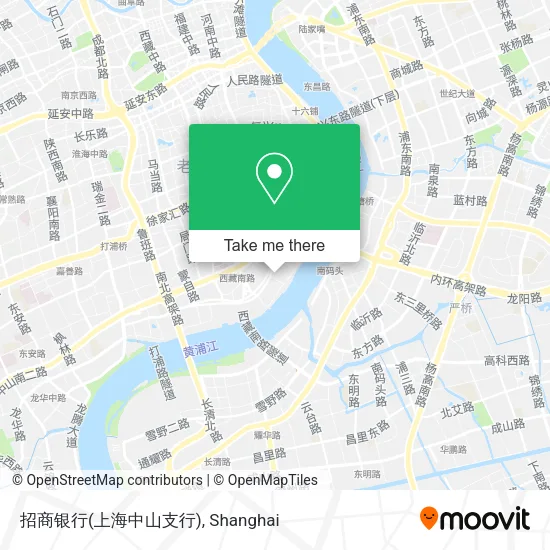 招商银行(上海中山支行) map