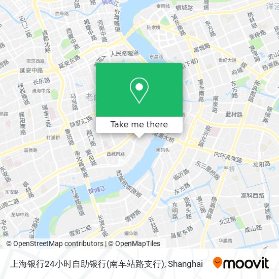 上海银行24小时自助银行(南车站路支行) map