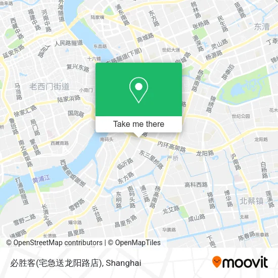 必胜客(宅急送龙阳路店) map