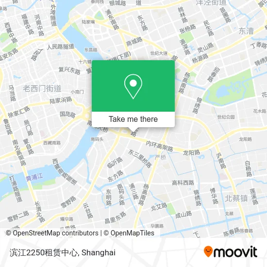 滨江2250租赁中心 map