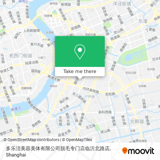 多乐洁美容美体有限公司脱毛专门店临沂北路店 map