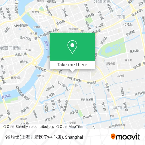 99旅馆(上海儿童医学中心店) map