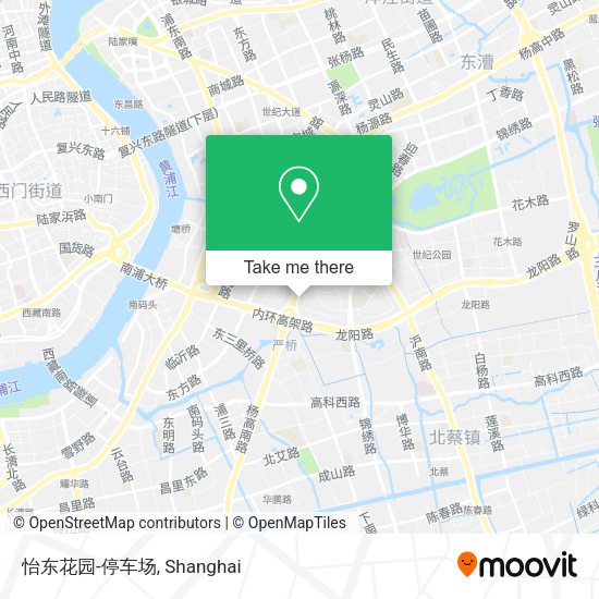 怡东花园-停车场 map