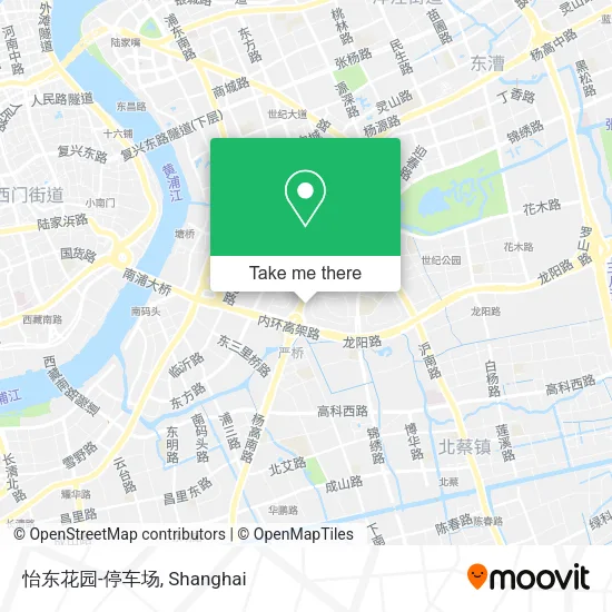怡东花园-停车场 map
