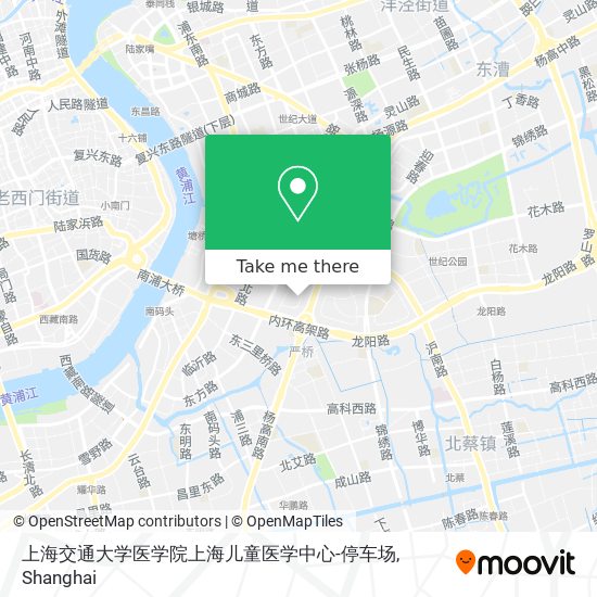上海交通大学医学院上海儿童医学中心-停车场 map