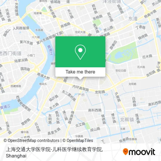 上海交通大学医学院-儿科医学继续教育学院 map