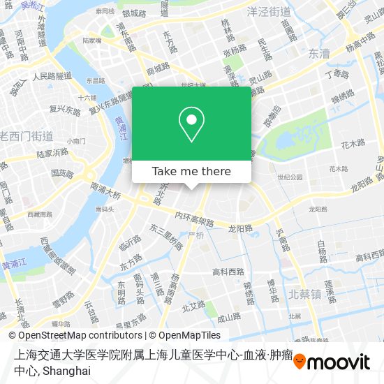 上海交通大学医学院附属上海儿童医学中心-血液·肿瘤中心 map
