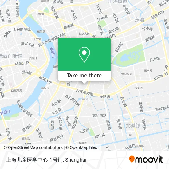 上海儿童医学中心-1号门 map