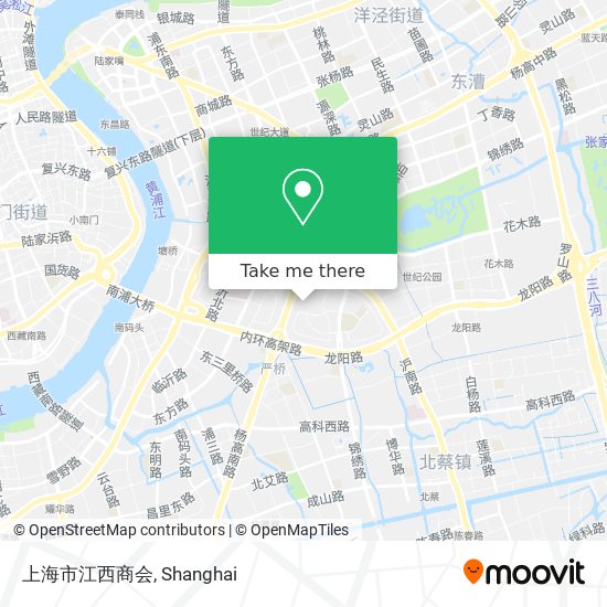 上海市江西商会 map