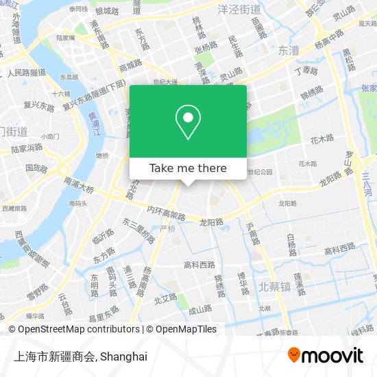 上海市新疆商会 map