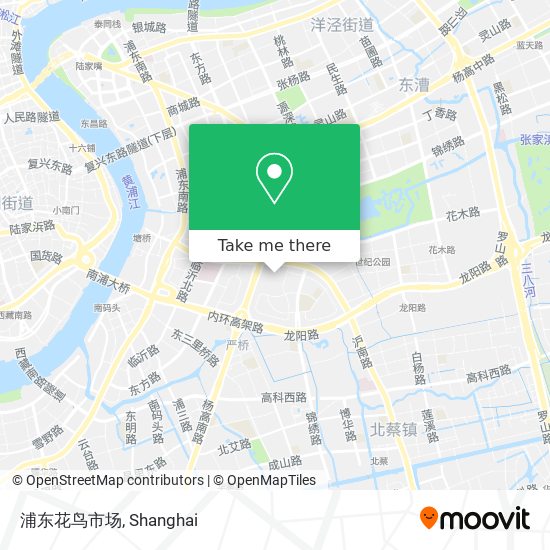 浦东花鸟市场 map