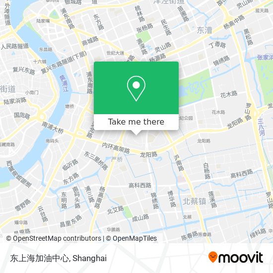 东上海加油中心 map