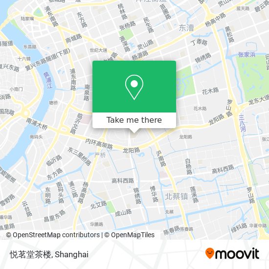 悦茗堂茶楼 map