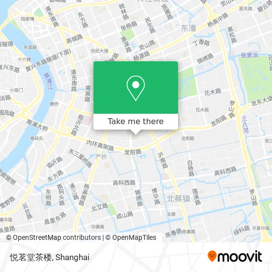 悦茗堂茶楼 map