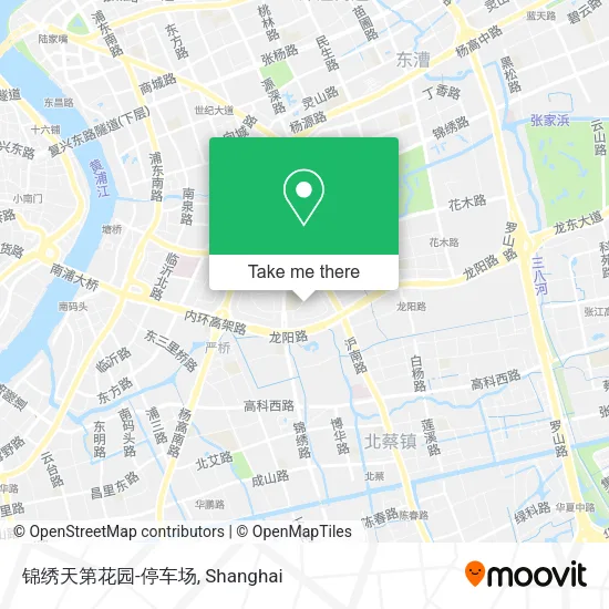 锦绣天第花园-停车场 map