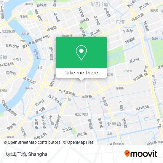 绿城广场 map