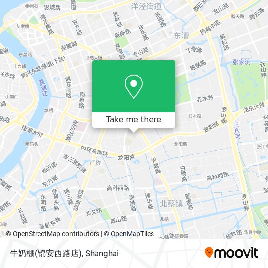 牛奶棚(锦安西路店) map