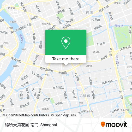 锦绣天第花园-南门 map