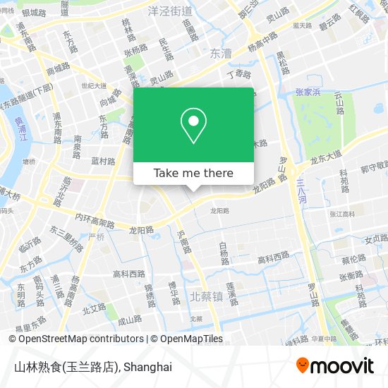 山林熟食(玉兰路店) map